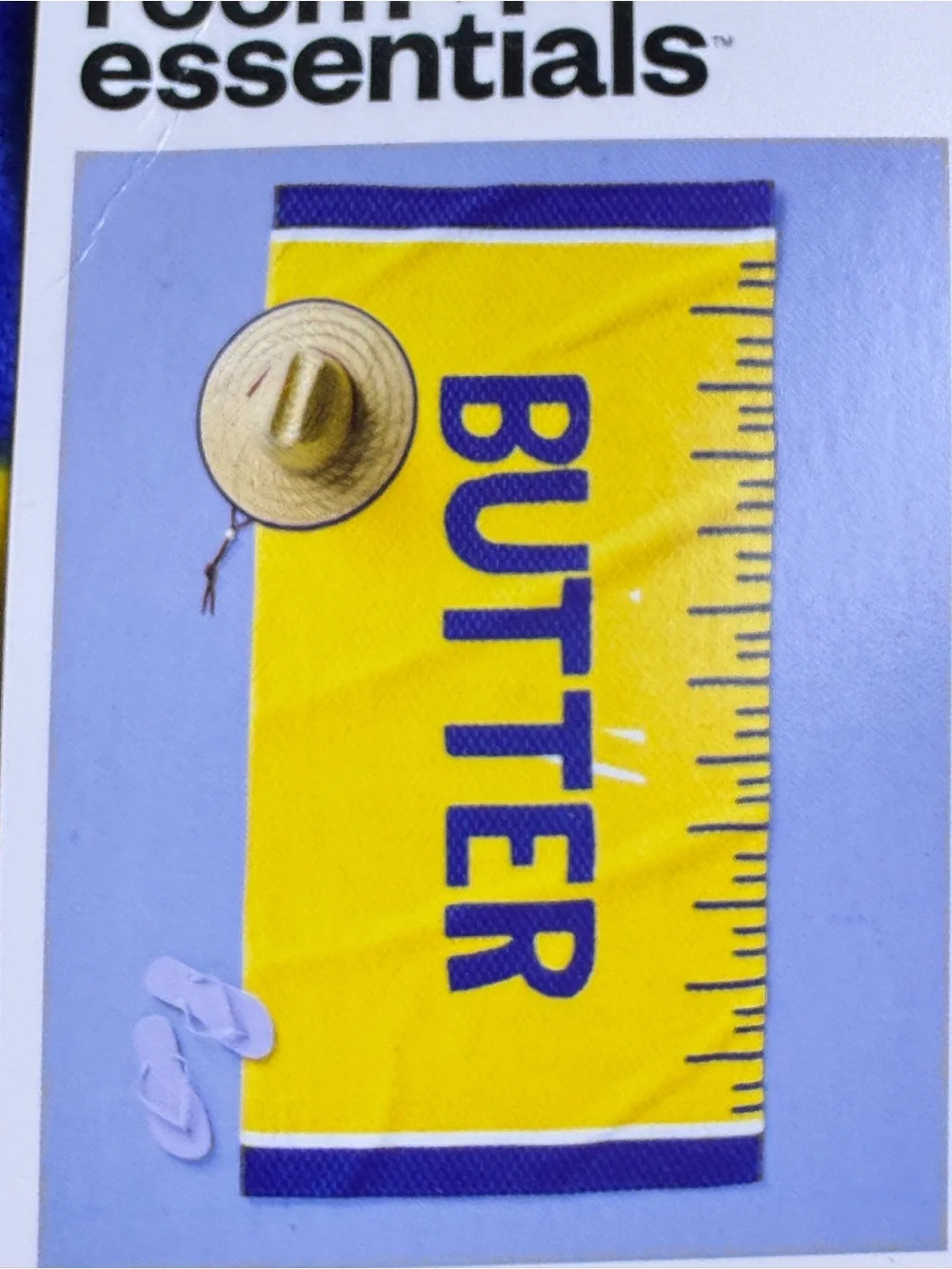 room essentials Yellow & Blue butter Beach Towel